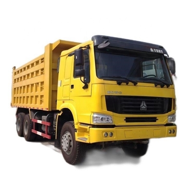 国産重貨車HOWO 6X4 371hp 2人の乗客のためのダンプトラック 10タイヤ最上 340hp