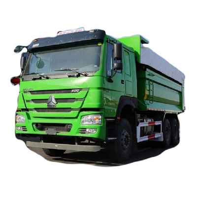 中古ブティック HOWO 重型トラック 400 HP 6X4 5.6m SINOTRUCKギアボックス付きダンプトラック