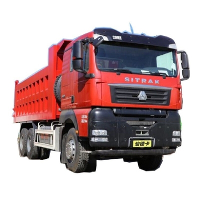 SITRAK G7 重型トラック 400 HP 6X4 貨物タンクサイズ5.8*2.35*1.5mのダンプトラック