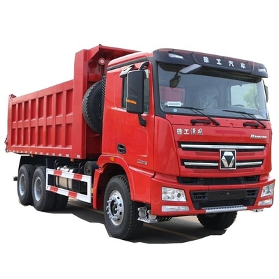 中古 Xugong Hanfeng G7 375hp 6X4 5.8m ダンプ トラック 重荷 セグメント ディーゼル 燃料 タイプ