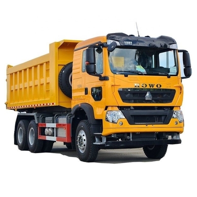 マルチメディアシステム Yes Sinotruk HOWO TX 400 HP 6X4 6.3m エアコン付きダンプトラック