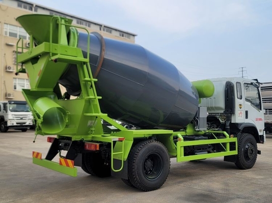 カスタマイズされた 6 スクエア 4x2 ドライブ コンクリート小型混合トラック 95kw 電力