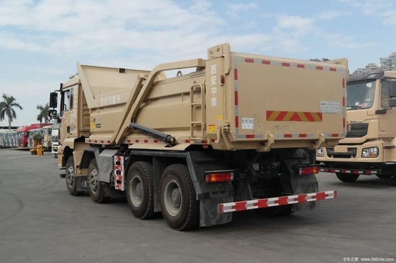 Shacman Delong M3000 8X4 5.8m ダンプトラック 5.6*2.3*0.9m 貨物タンク寸法