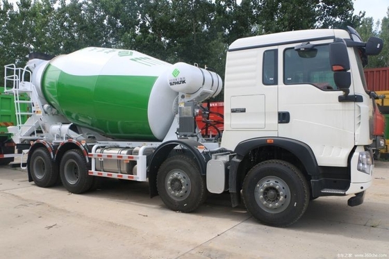 Sinotruk HOWO TX6 340 HP 8X4 7.98m3 コンクリートミキサー トラック
