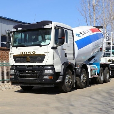 7.98 スクエアコンクリートミキサートラック 6x4 8x4 シャーシ Sinotruk HOWO TX 350 HP ディーゼル燃料