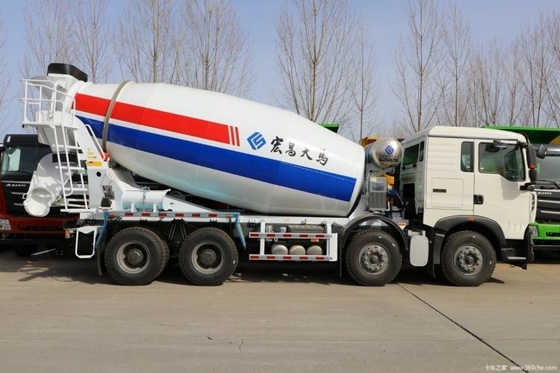 7.98 スクエアコンクリートミキサートラック 6x4 8x4 シャーシ Sinotruk HOWO TX 350 HP ディーゼル燃料