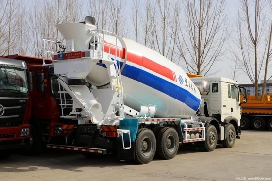 7.98 スクエアコンクリートミキサートラック 6x4 8x4 シャーシ Sinotruk HOWO TX 350 HP ディーゼル燃料