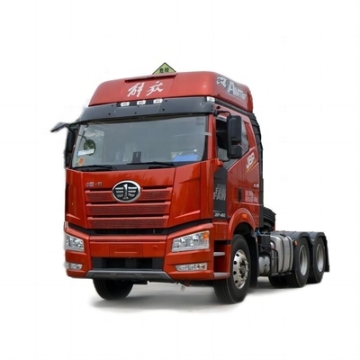 中古ブティック 備品 FAW Jiefang J6P 460HP 6x4 トラクターヘッドトレーラー
