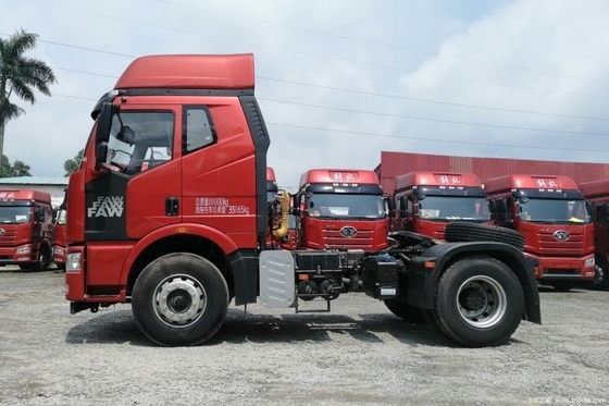 中古のFaw Jiefang J6M 350HP トラクター 4X2 空気懸垂運転席付き重貨車