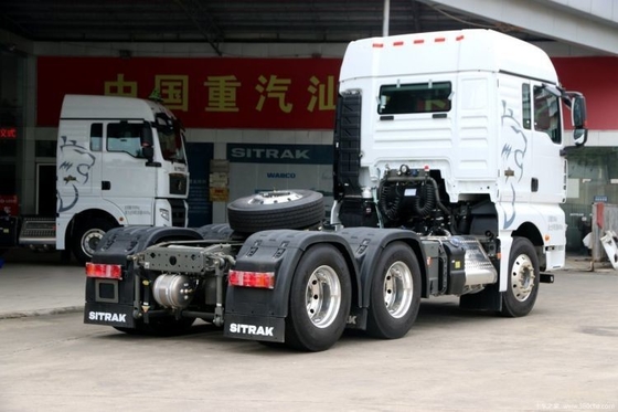 熱い中古シノトラック シトラック C7H 440HP 6X4 8X4 トラクターヘッド 2 乗用席