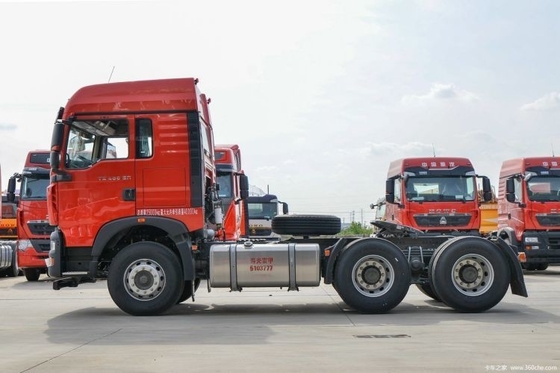 HOWO TX7 重荷トラック 460 HP 6X4 トラクター ≥600Lの燃料タンク容量と6x4の駆動車