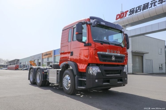 中古 シノトラック HOWO TX7 重荷トラック LNG CNG 4*2 トラクショントラック ロジスティック輸送車