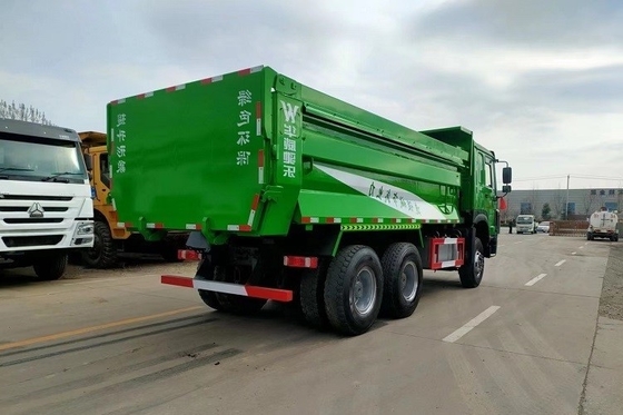 31-40T 容量 国産重型トラック HOWO TH7 6X4 6 メートル 510馬力のダンプトラック