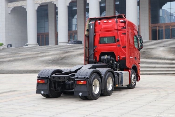 Shaanxi Qi Delong X6000 6X4 4X2 6X2 CNG LNG トラクター ABSと通常のクルーズコントロール