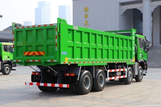 Shaanxi Auto Delong X3000 460HP 8X4 6X4 10.95x2.55x3.5 寸法のあるダンプトラック