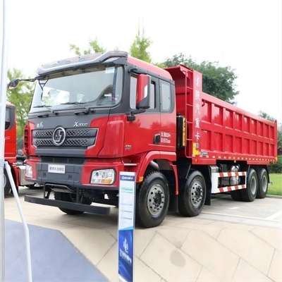 山西  Qi Delong X3000 ストック 中古 8X4 ダンプトラック 8m 貨物タンク 重荷用