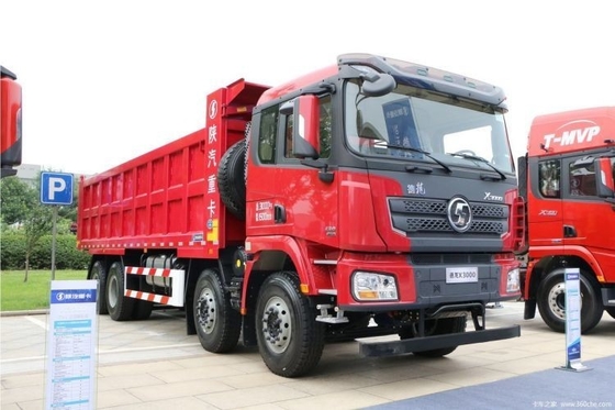 山西  Qi Delong X3000 ストック 中古 8X4 ダンプトラック 8m 貨物タンク 重荷用