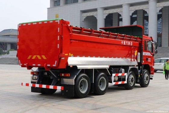 セグメント重型トラック 山西自動車重型カーター 8X4 12 前方シフト番号 ダンプトラック