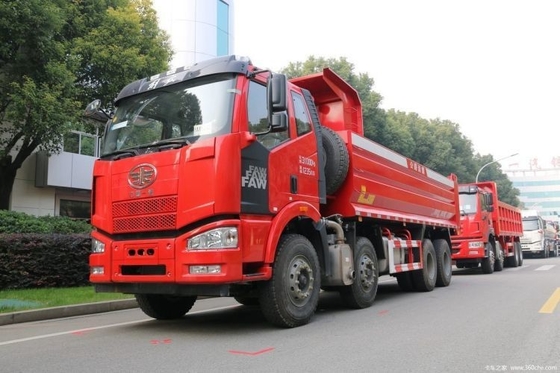 23 ホット 中古 FAW Jiefang J6M 8X4 371 375hp ダンプトラック オシバ エンジン 280 HP 車