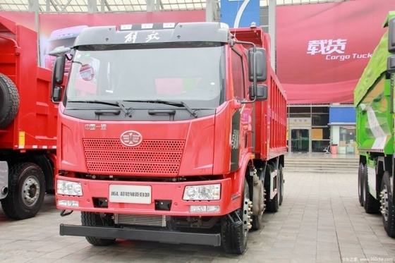 ホットFAW Jiefang J6L重型トラック 350hp 8X4 6X4 375hp 360°リアカメラ付きダンプトラック