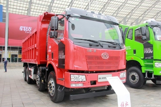 ホットFAW Jiefang J6L重型トラック 350hp 8X4 6X4 375hp 360°リアカメラ付きダンプトラック
