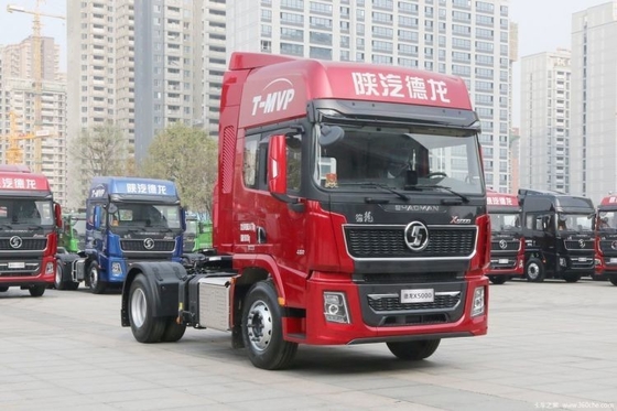 Shaanxi Auto X5000 Value Edition 460HP 4X2 トラクション トラック ヘッド 半列のシート