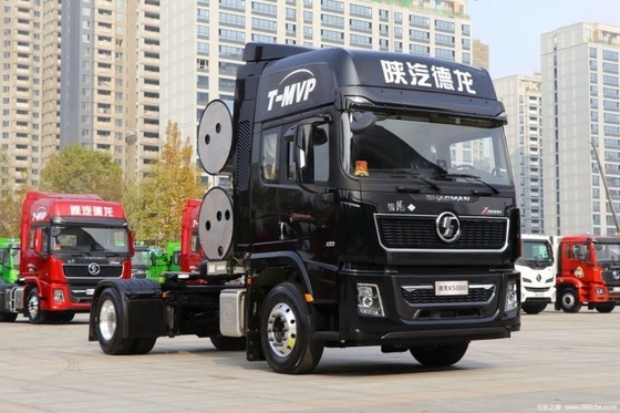 高GVW Shaanxi Auto X5000 460hp 4X2 LNG牽引トラックヘッド 重荷輸送用