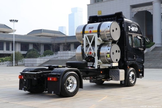 高GVW Shaanxi Auto X5000 460hp 4X2 LNG牽引トラックヘッド 重荷輸送用