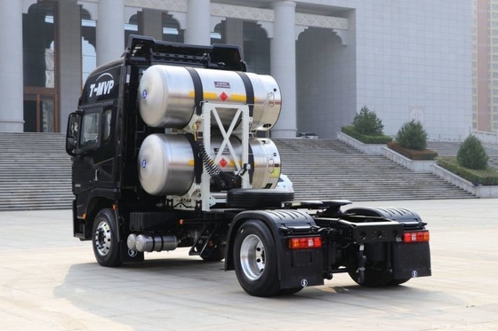 高GVW Shaanxi Auto X5000 460hp 4X2 LNG牽引トラックヘッド 重荷輸送用