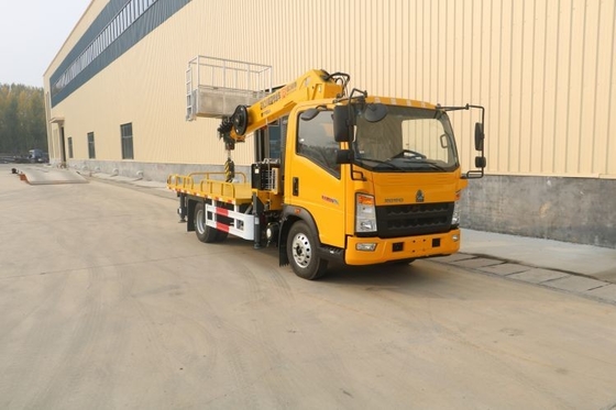 150馬力 中古ブティック ホウ 16m-30m トラッククレーン付き空中作業トラック