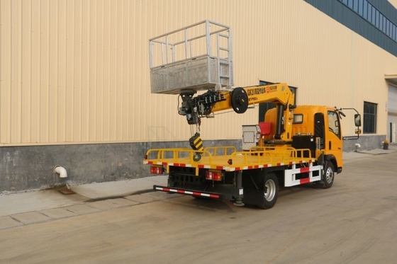 150馬力 中古ブティック ホウ 16m-30m トラッククレーン付き空中作業トラック