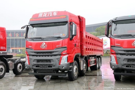 中古 ドンフェン 劉奇 チェンロン H70 8X4 375hp 8.6m ダンプトラック