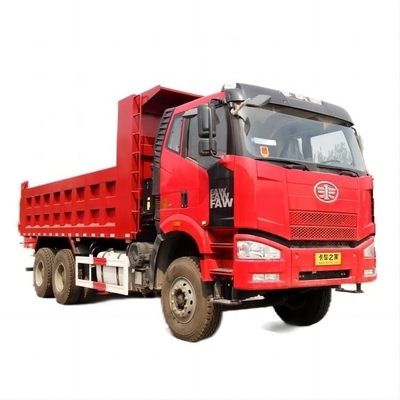FAW J6P重型トラック 0 Km 350 HP 6X4 371 375HP 5.8m 自動窓付きダンプトラック