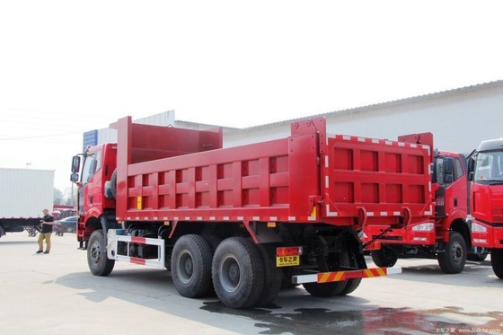 FAW J6P重型トラック 0 Km 350 HP 6X4 371 375HP 5.8m 自動窓付きダンプトラック