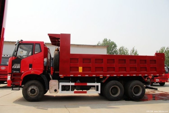 FAW J6P重型トラック 0 Km 350 HP 6X4 371 375HP 5.8m 自動窓付きダンプトラック
