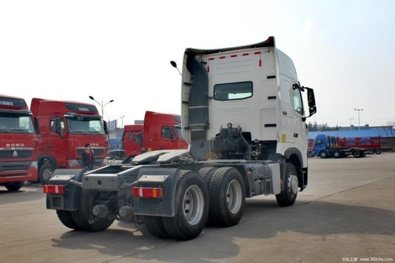 手動窓 Sinotruk HOWO T7H 540 HP 6X4 トラクション トラックの頭部 部分積荷輸送