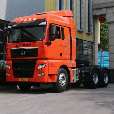 460 HP 6X4 トラックヘッド 自動エアコン付き Sinotruk Shondeka SITRAK G7