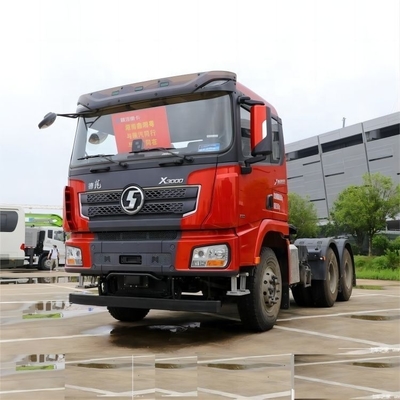 山西重型カードロンX3000 530hp 6X4 トラクショントラックヘッド 輸送用フラットトップ