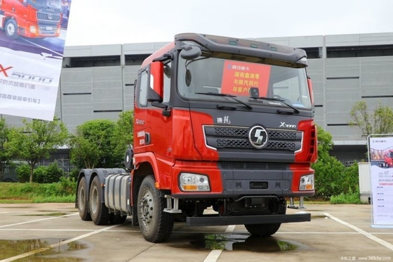 山西重型カードロンX3000 530hp 6X4 トラクショントラックヘッド 輸送用フラットトップ