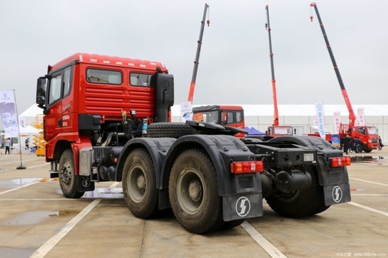 山西重型カードロンX3000 530hp 6X4 トラクショントラックヘッド 輸送用フラットトップ
