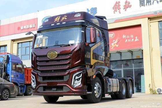 リーズナブル 560HP Faw Jiefang J6V 6X4 トラクション トラックヘッド ロジスティック輸送