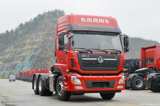 ACCクルーズコントロールとDongfeng Tianlong VL 465 HP 6X4 トラクショントラックヘッド