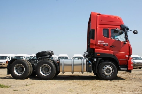 ステイヤー D7B 重荷トラック 380hp 6x4 トラクターヘッドトラック 400L合金アルミニウム燃料タンク