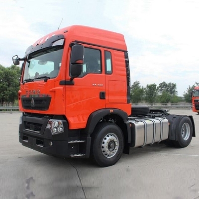 WEICHAI エンジンブティック HOWO TX 重荷トラック 400 HP 4X2 トラクタートラック 重荷用