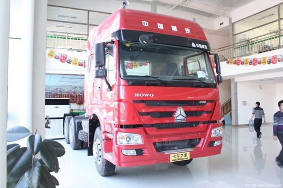 ホットヘビートラック HOWO 6X4 トラクショントラックヘッド 336HPのWeichai WP12.430E201エンジン