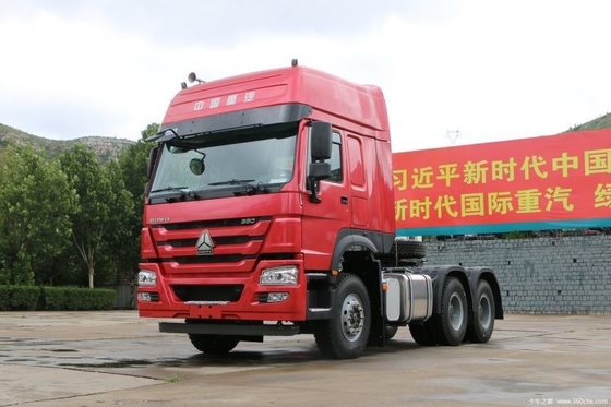 国産重型トラック HOWO トラクショントラックヘッド 380HP 空気懸垂運転席