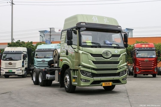 青島・ジファング・JH5重貨車 480 HP 6X4 LNG トラクター トラック クルーズコントロール ACC