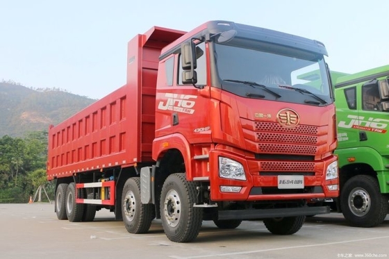 ブティック Jiefang JH6 重荷トラック 430 HP 8X4 8.2m 自動窓付きダンプトラック