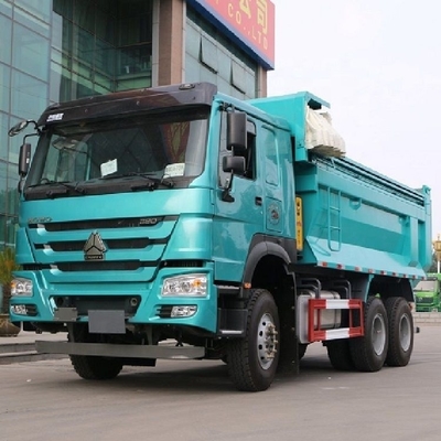 高価な空気懸垂付きの中古車 HOWO 重型トラック 380 HP 6X4 ダンプトラック