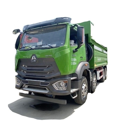 0km 国産重貨車 ハオハン N5G 340 HP 8X4 5.6m プロ用のダンプトラック